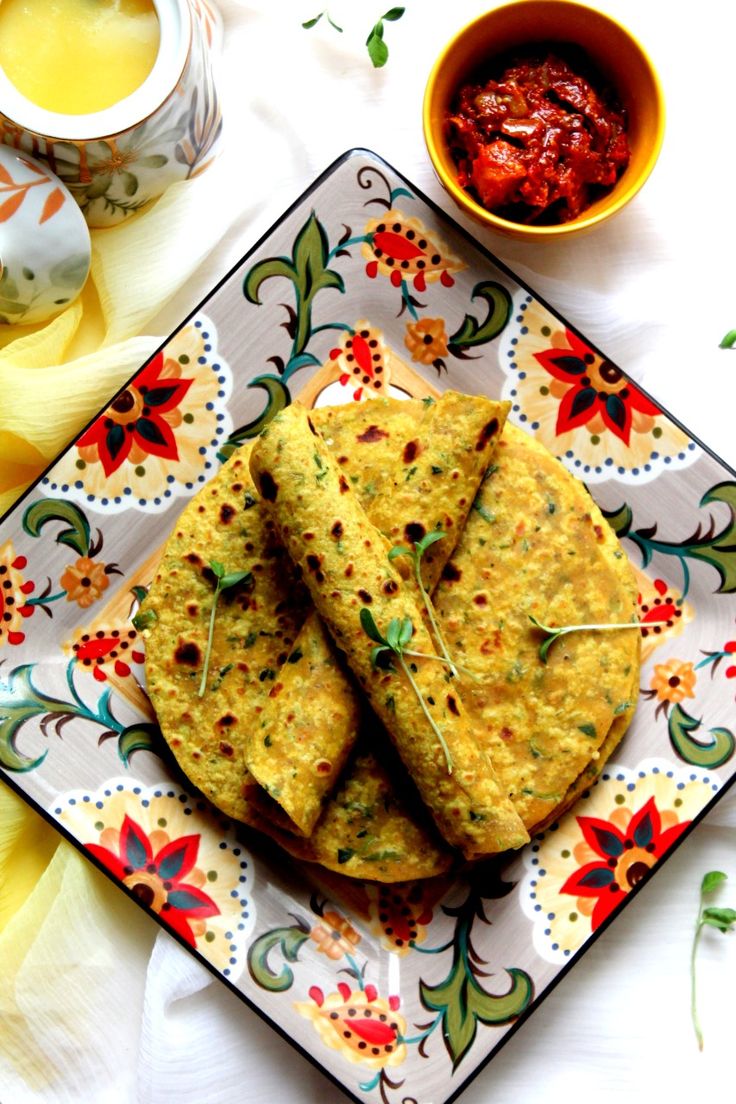 Fenugreek Microgreen Paratha